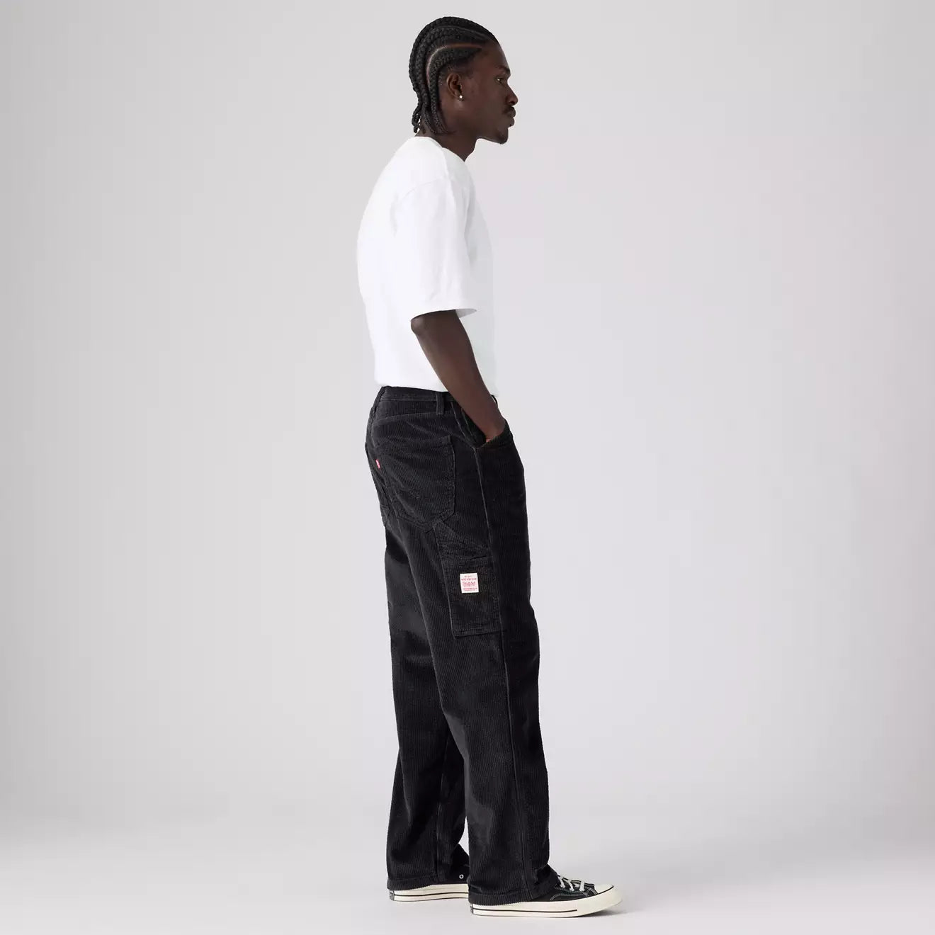Levi’s - 568 Loose Straight Corduroy Carpenter Jeans Perfect Storm-4