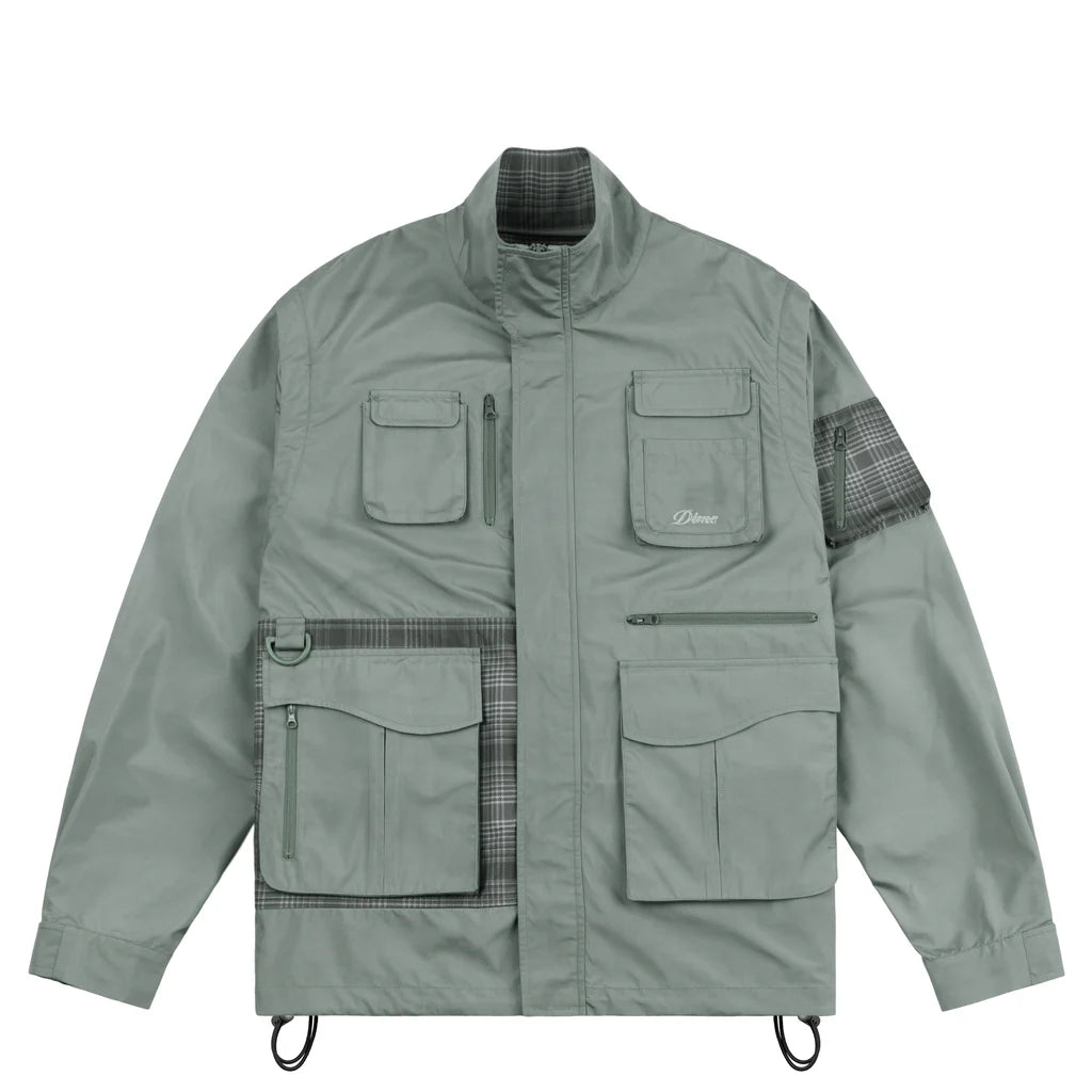 Dime - Fishing Zip-Off Jacket Olive