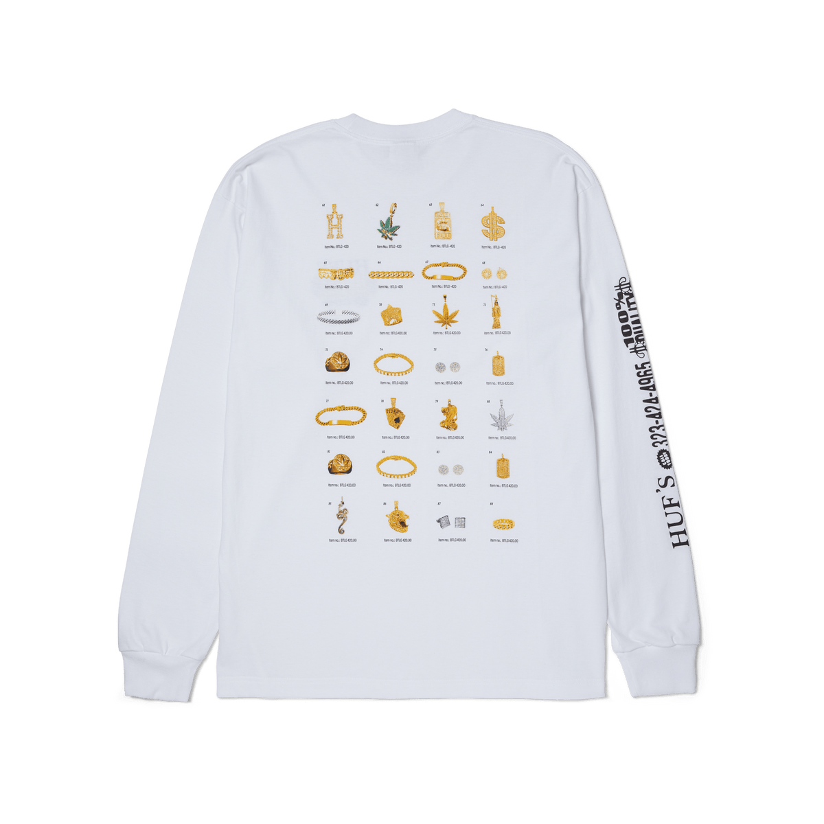 HUF - Jewelry T-Shirt White