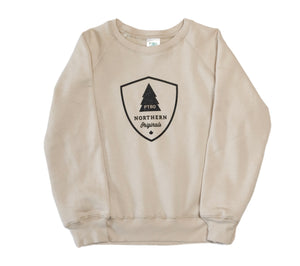PTBO - Kids Core Crest Crewneck