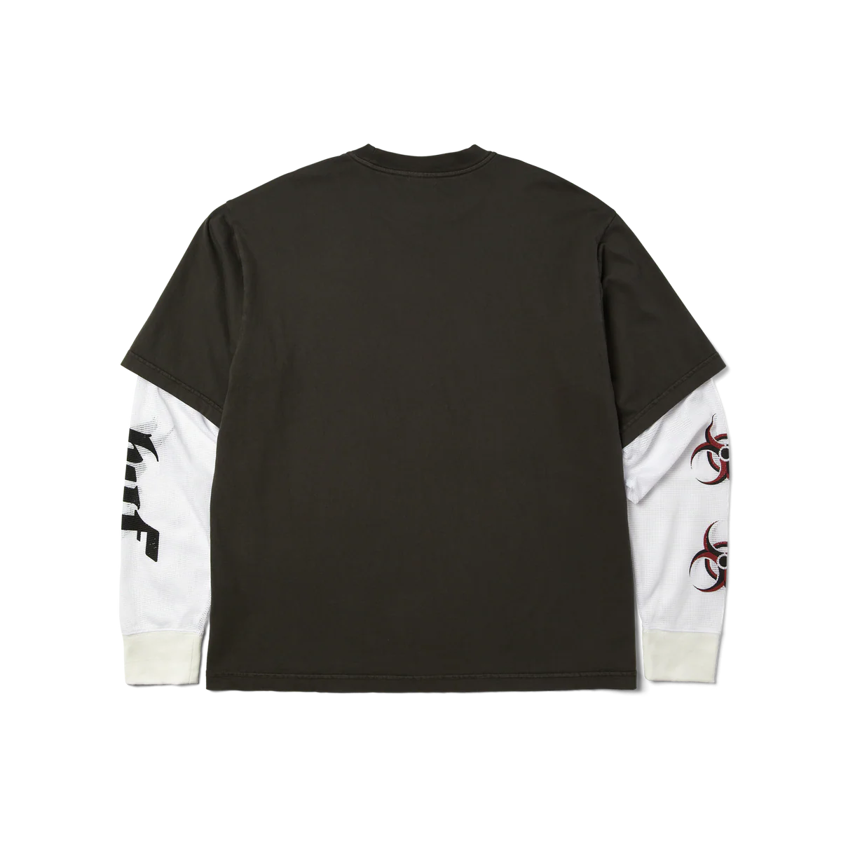 HUF - Leon Double Layer Top Black/White