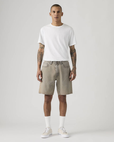Levi's - 468 Loose 9" Shorts Uniform Badge Tan