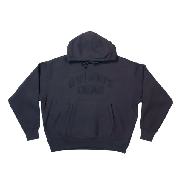 Stussy - Gear Applique Hoodie Black