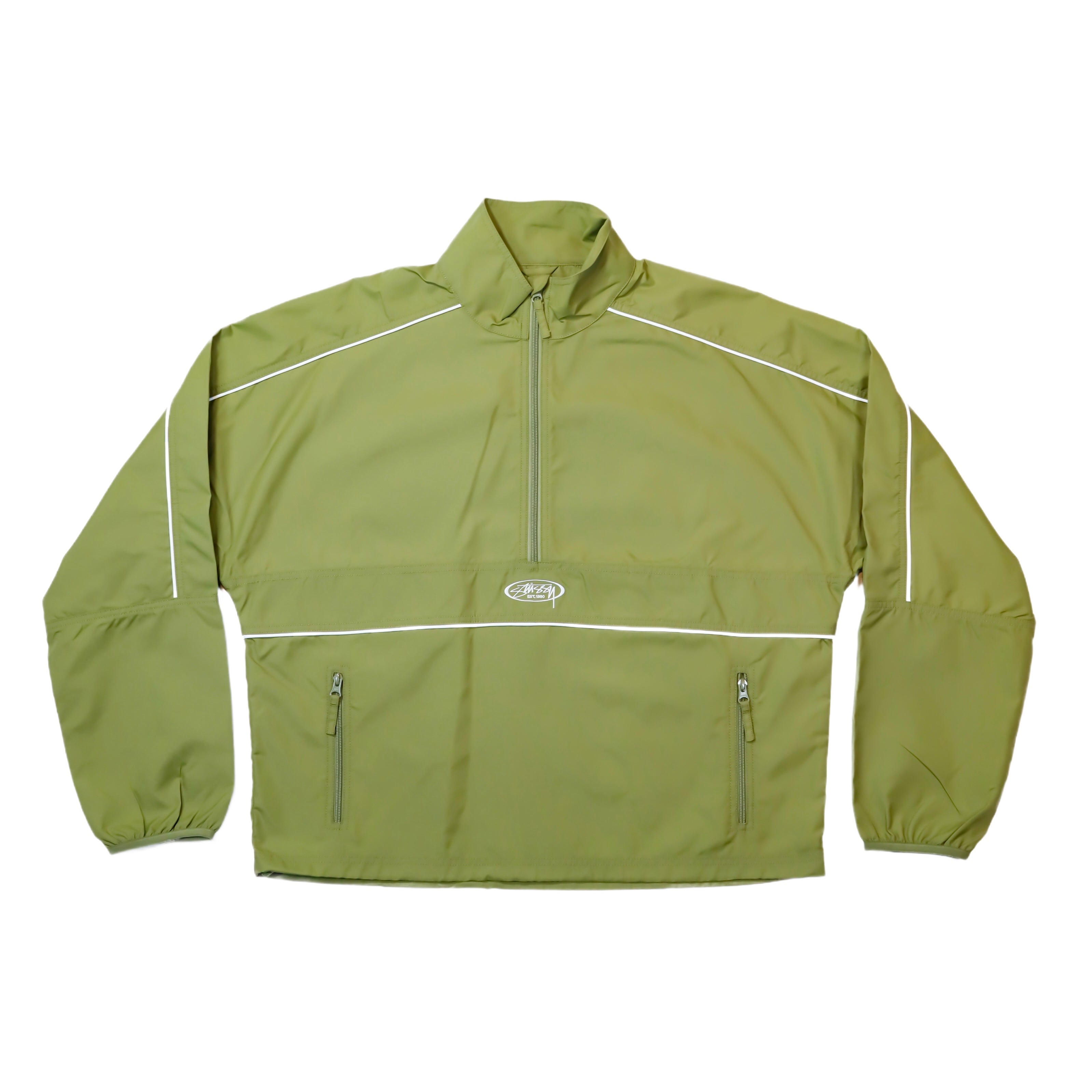 Stussy - Lightweight Pullover Jacket Olive