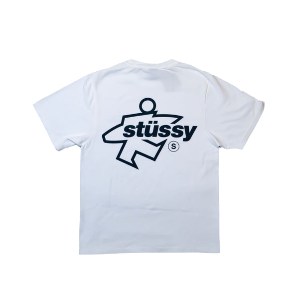 Stussy - Surf Sized Pigment Dyed T-Shirt White