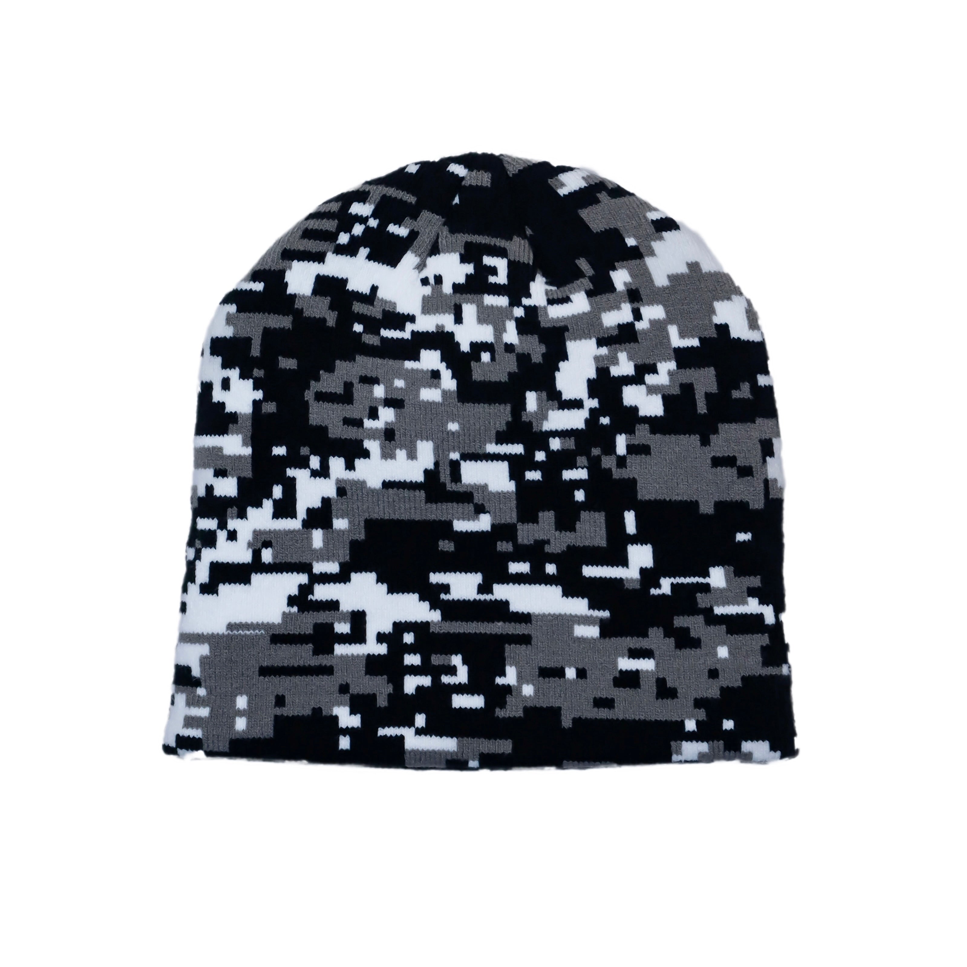 Stussy - Basic Skullcap Beanie Camo Grey