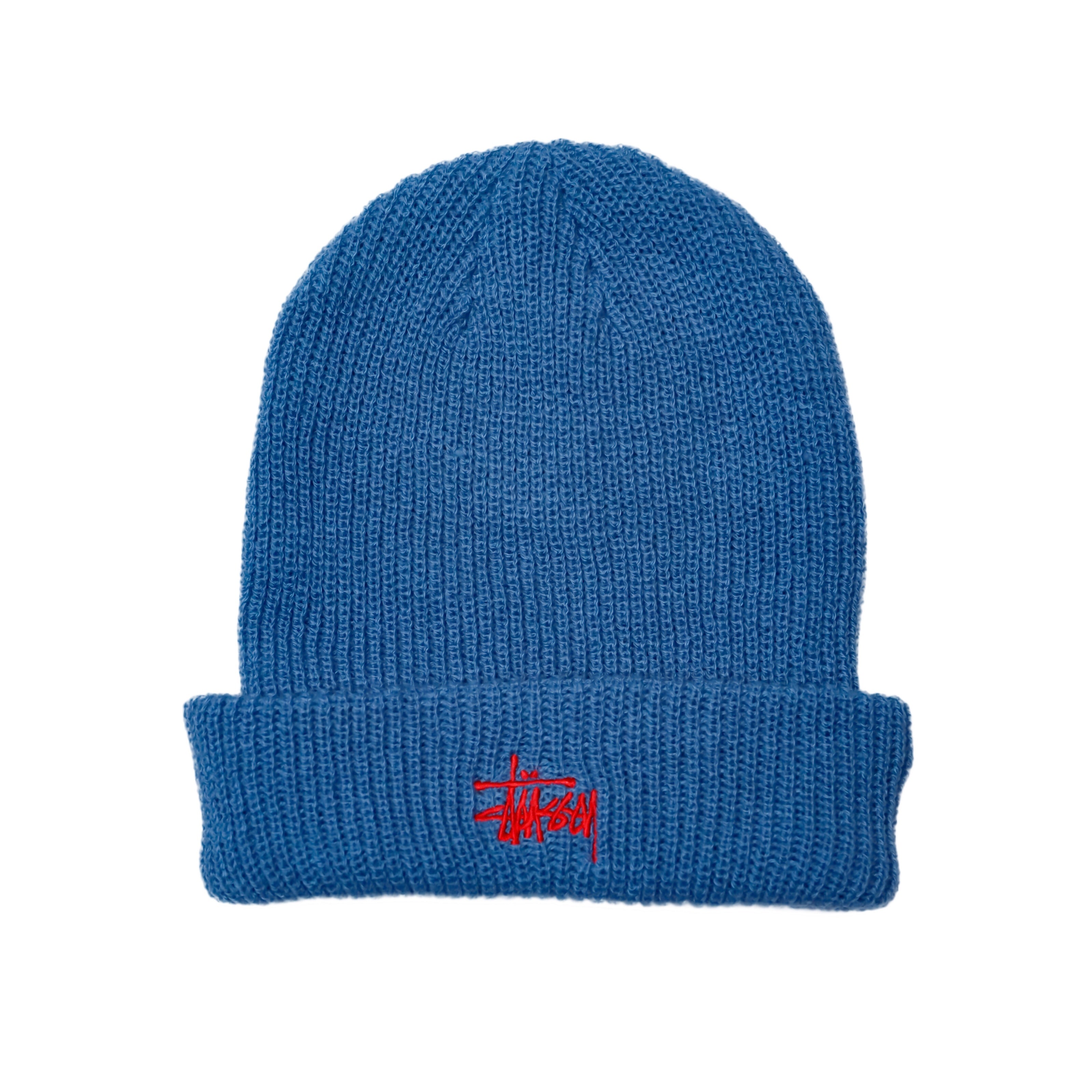 Stussy - Basic Cuff Beanie Slate Blue
