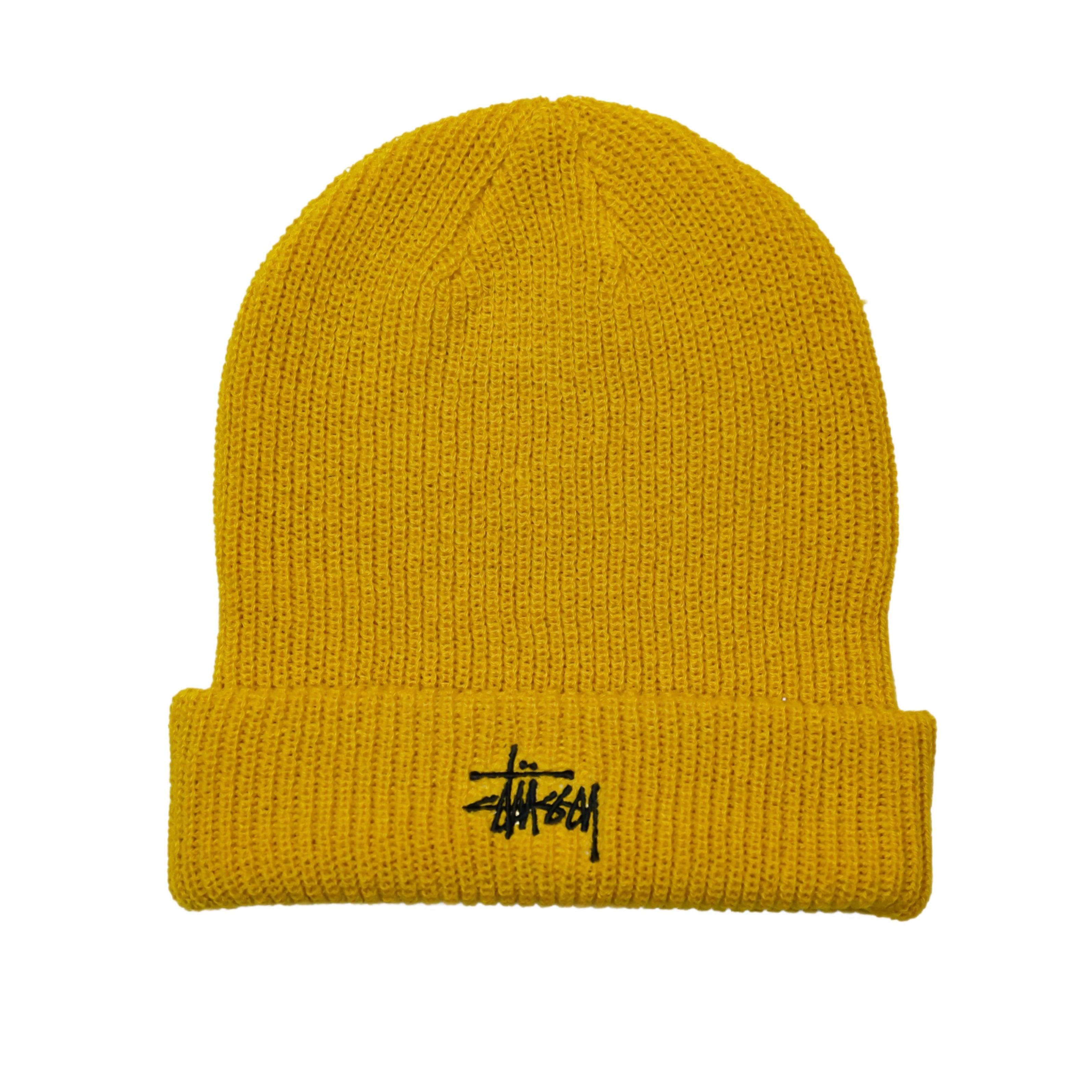 Stussy - Basic Cuff Beanie Hornet Yellow