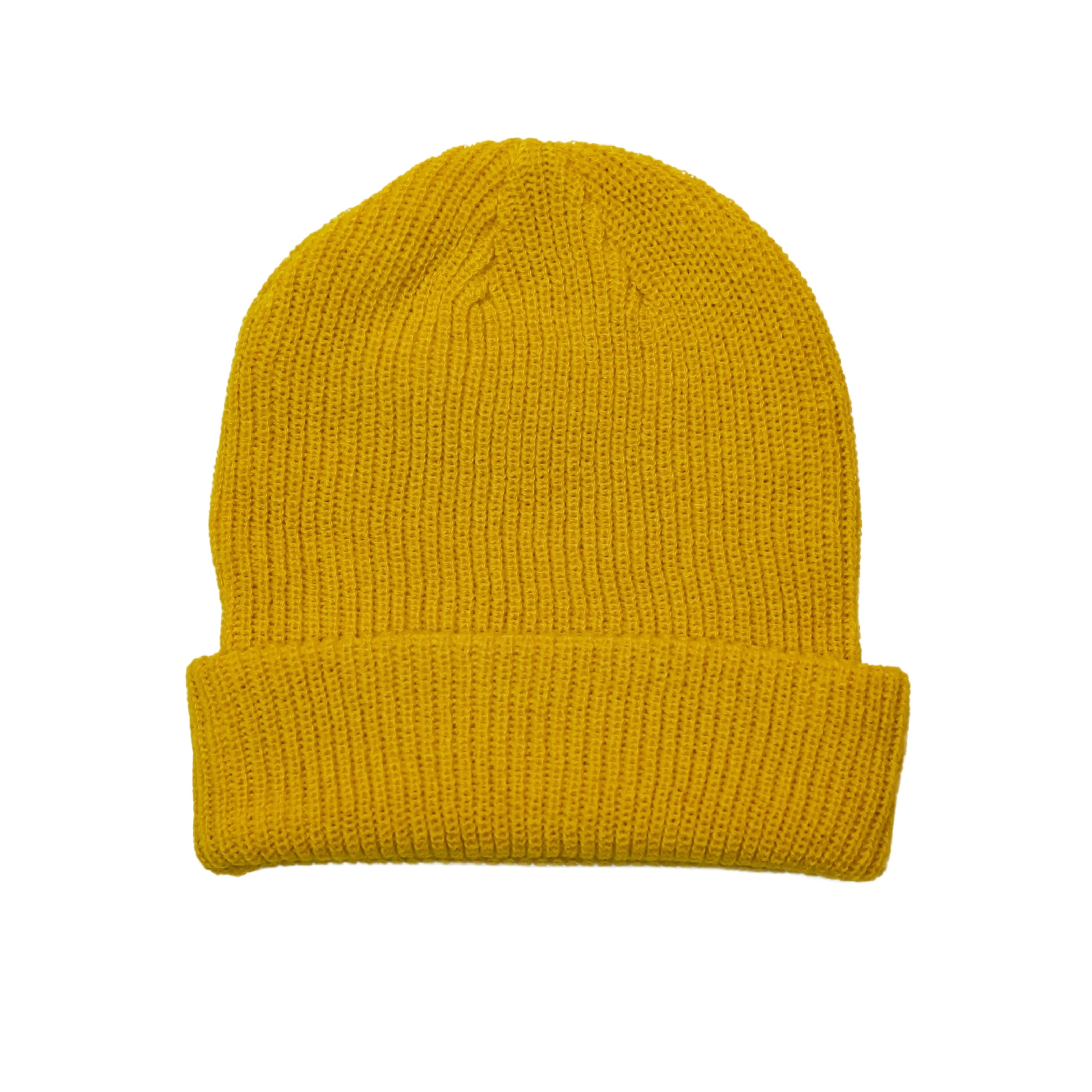 Stussy - Basic Cuff Beanie Hornet Yellow
