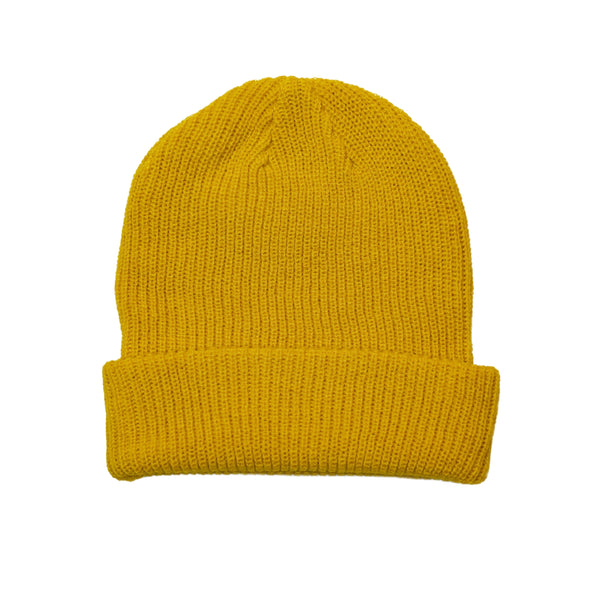 Stussy - Basic Cuff Beanie Hornet Yellow