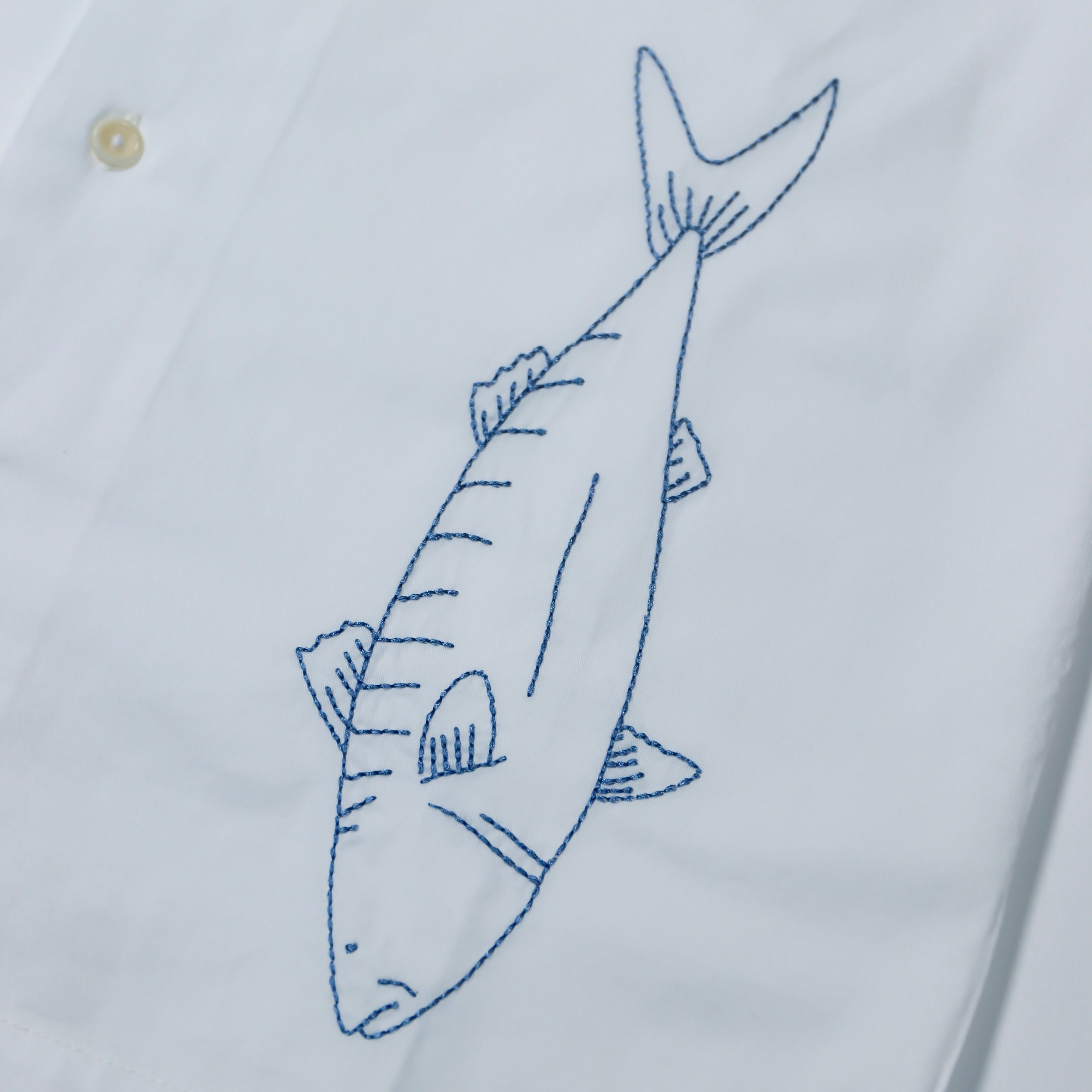 Service Works - Mackeral Shirt in Off White