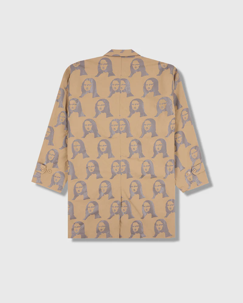 Pleasures - Mona Single Breasted Coat Beige