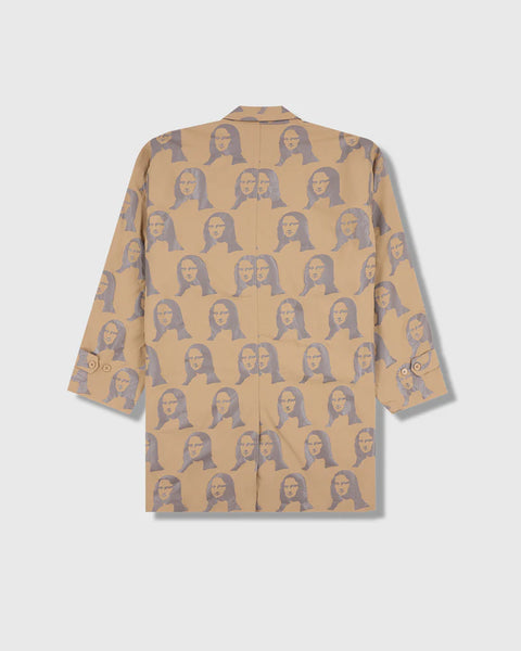 Pleasures - Mona Single Breasted Coat Beige