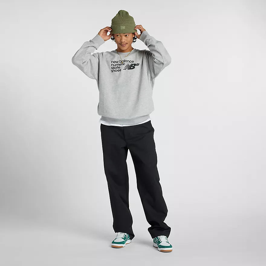 New Balance - Numeric French Terry Crew ~ Grey