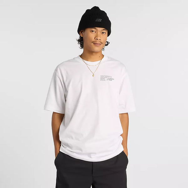 New Balance - Numeric Small Logo Jersey T-Shirt ~ White