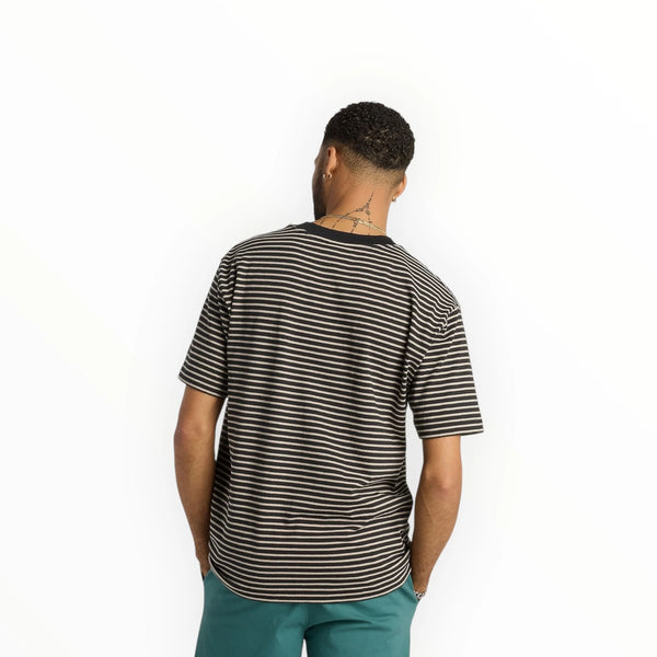 New Balance - Numeric Thin Stripe T-Shirt ~ Black