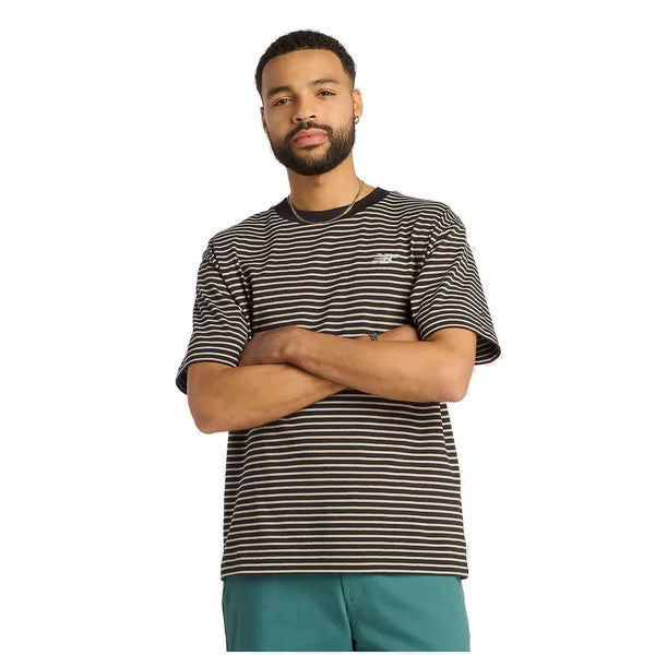 New Balance - Numeric Thin Stripe T-Shirt ~ Black