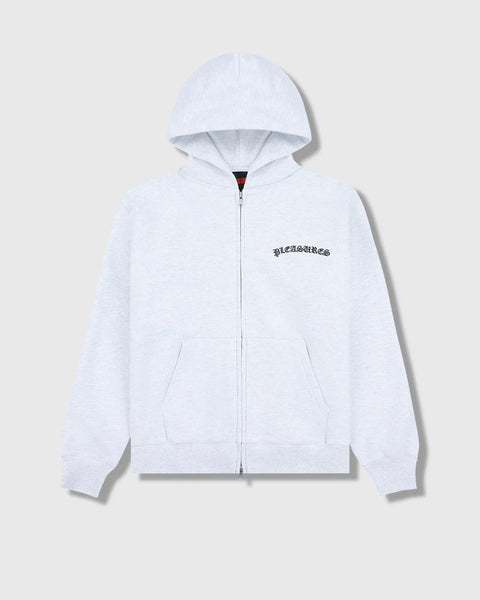 Pleasures - Neural Zip Hoodie Heather