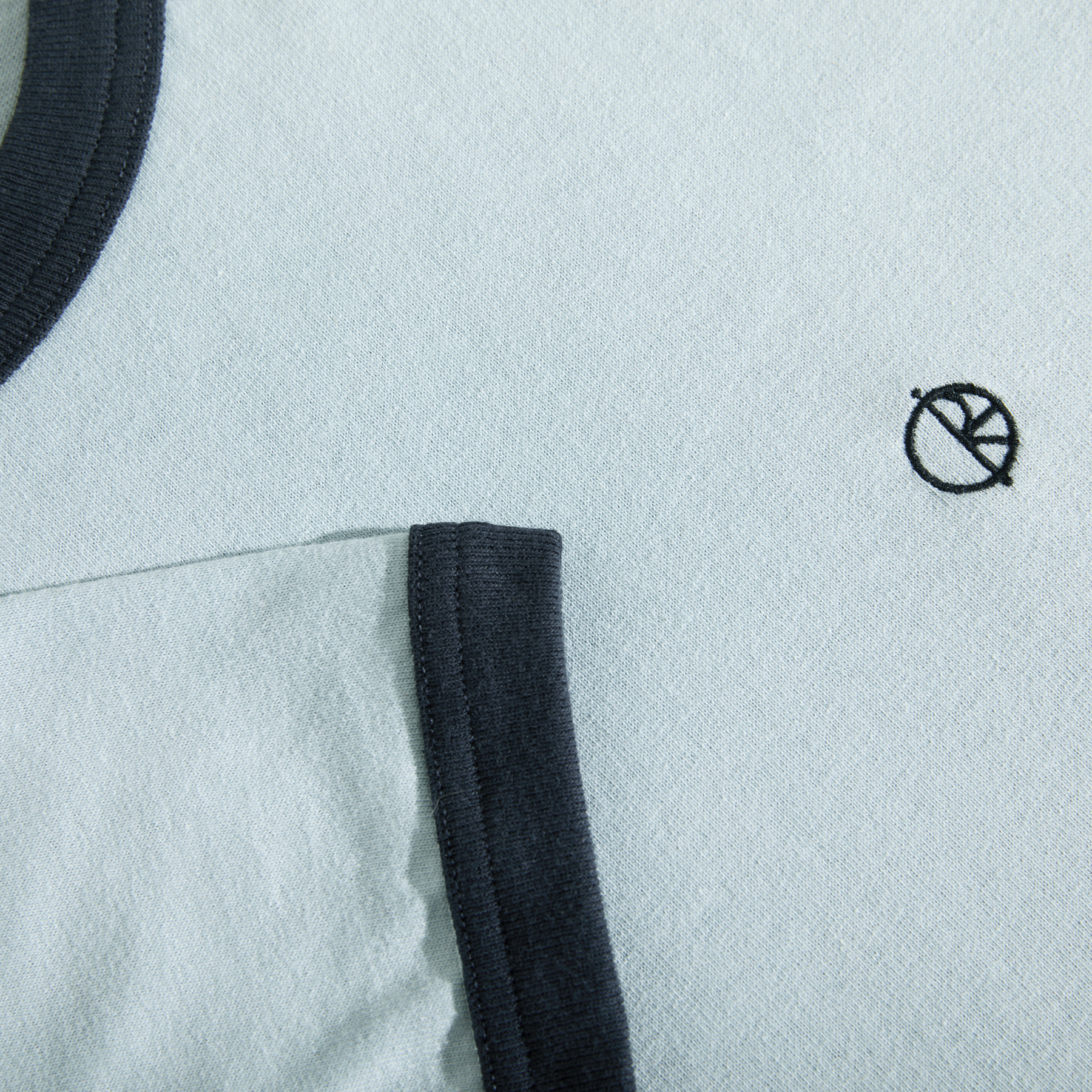Polar - Ringer T-Shirt Light Blue/Navy