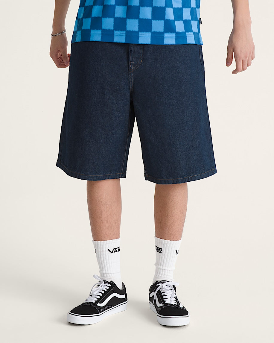 Vans - LX Check-5 Baggy Denim Shorts