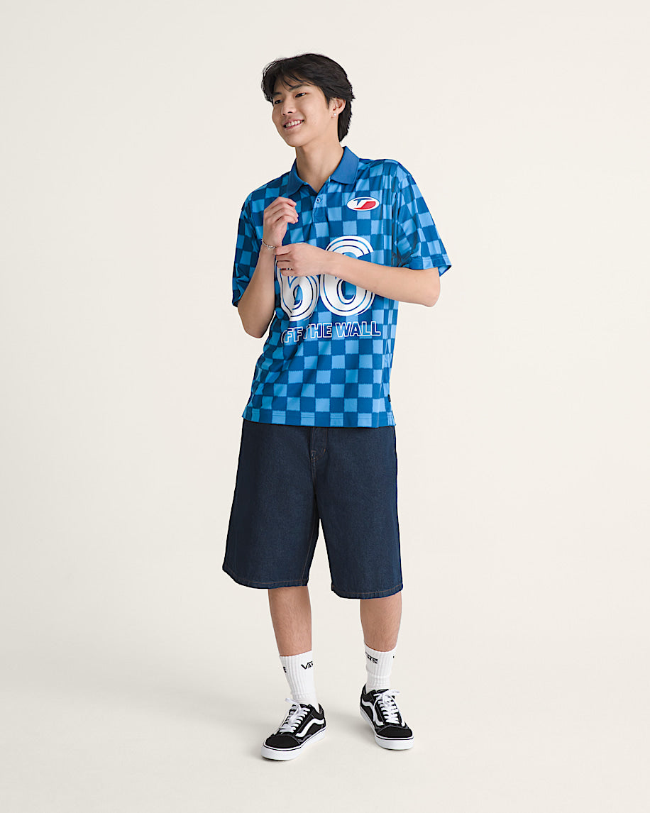 Vans - LX Check-5 Baggy Denim Shorts
