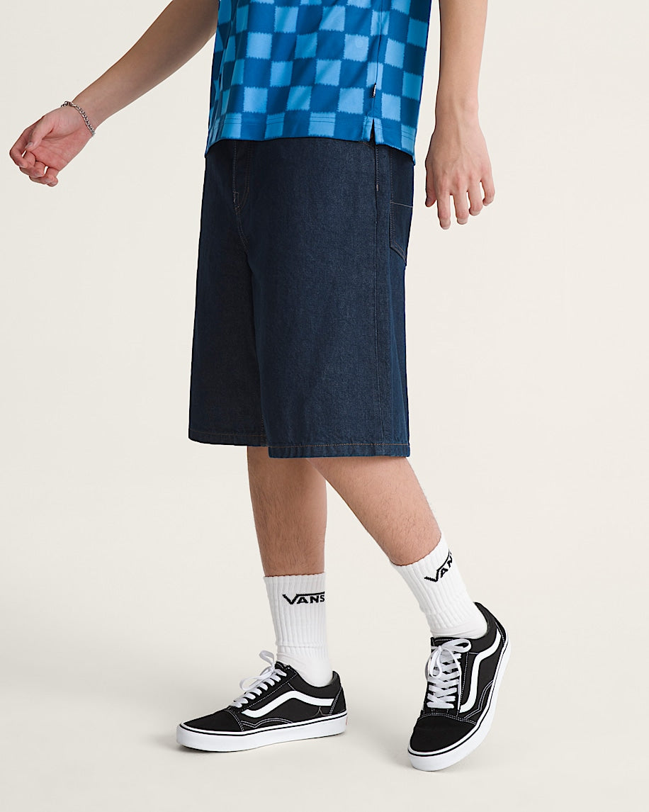 Vans - LX Check-5 Baggy Denim Shorts