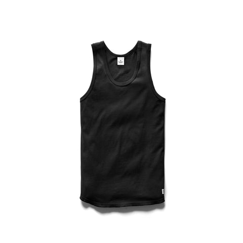 Reigning Champ - Knit Ringspun Jersey Tank ~ Black