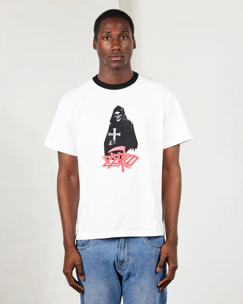 Pleasures - Reaper Ringer T-Shirt White