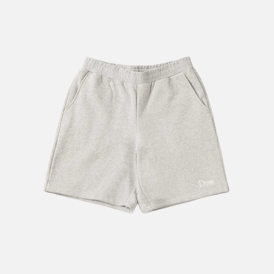 Dime - Classic Small Logo Sweatshorts Heather Grey