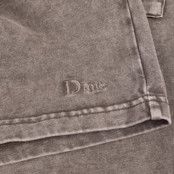 Dime - Classic Jersey Sweatshorts Brown Washed