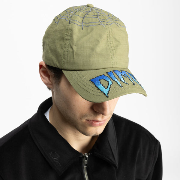 Dime - Spider Low Pro Cap ~ Army Green