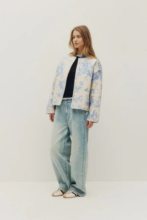 Kuwalla - Quilt Jacket Porcelain Print