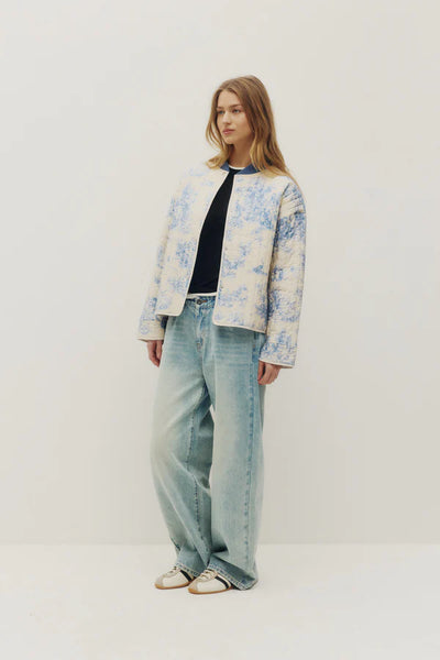 Kuwalla - Quilt Jacket Porcelain Print