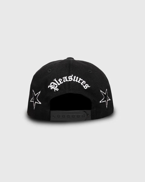 Pleasures - Stars Snapback Black