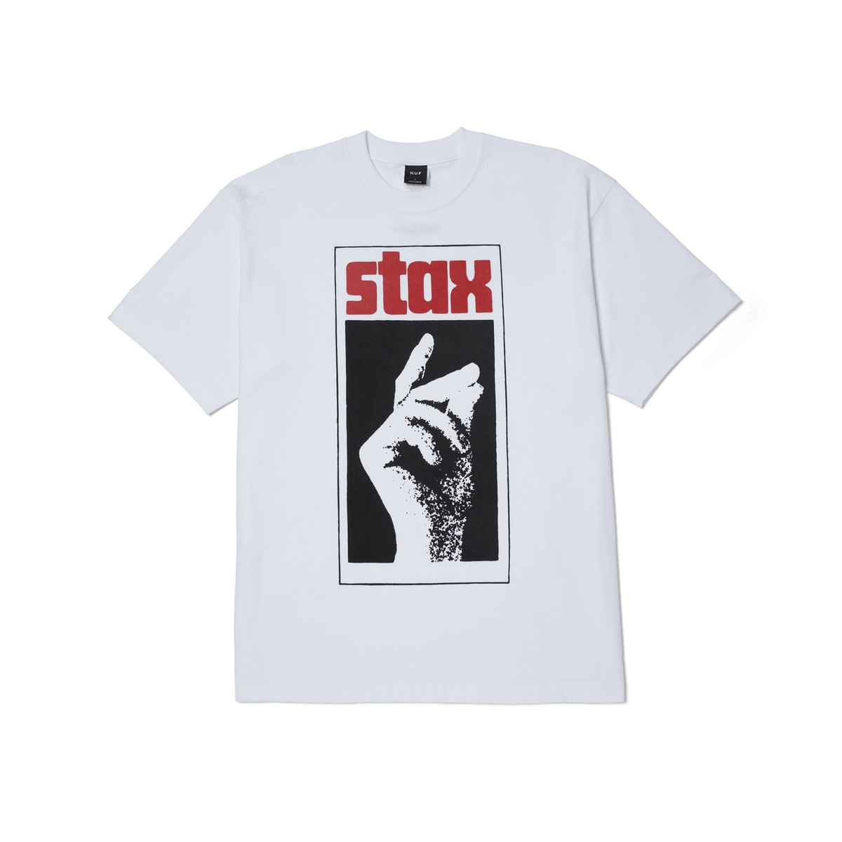 HUF - Stax Snap S/S Tee ~ White