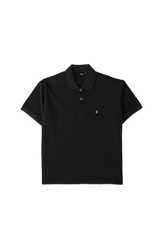 Stussy - Pique Polo ~ Black