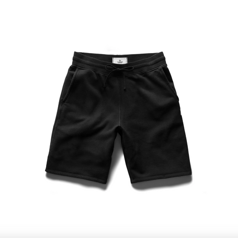 Reigning Champ Black Men's Knit Lightweight Terry Sweatshort