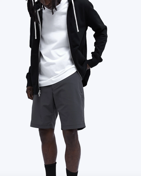 Reigning Champ - Knit Coach's Short ~ Charcoal