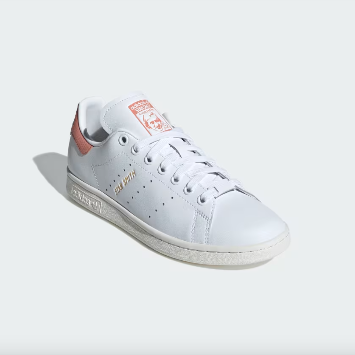 Adidas - W Stan Smith White/Orange