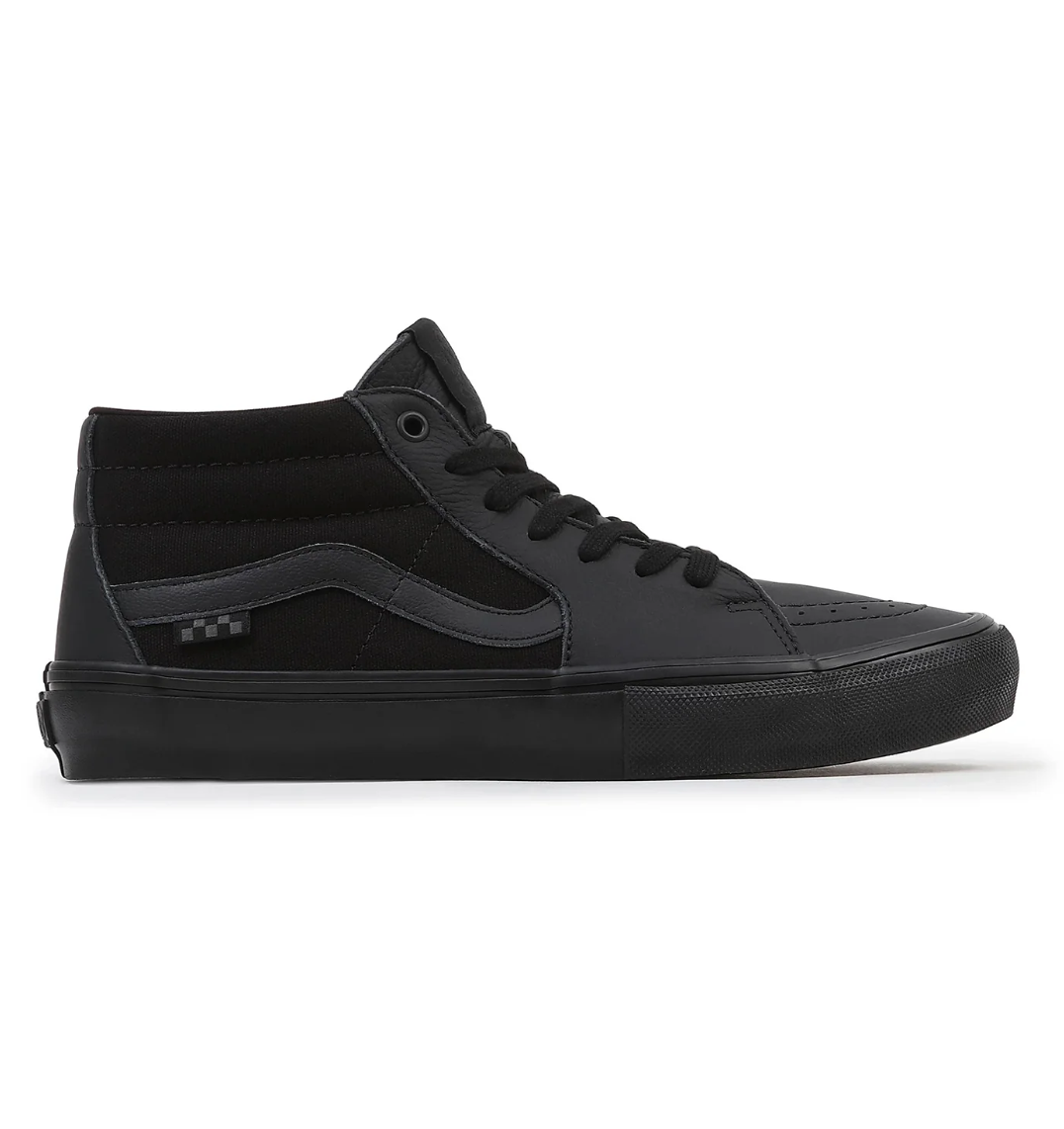 Vans - Skate Grosso Mid ~ Black/Black – FLAVOUR '99