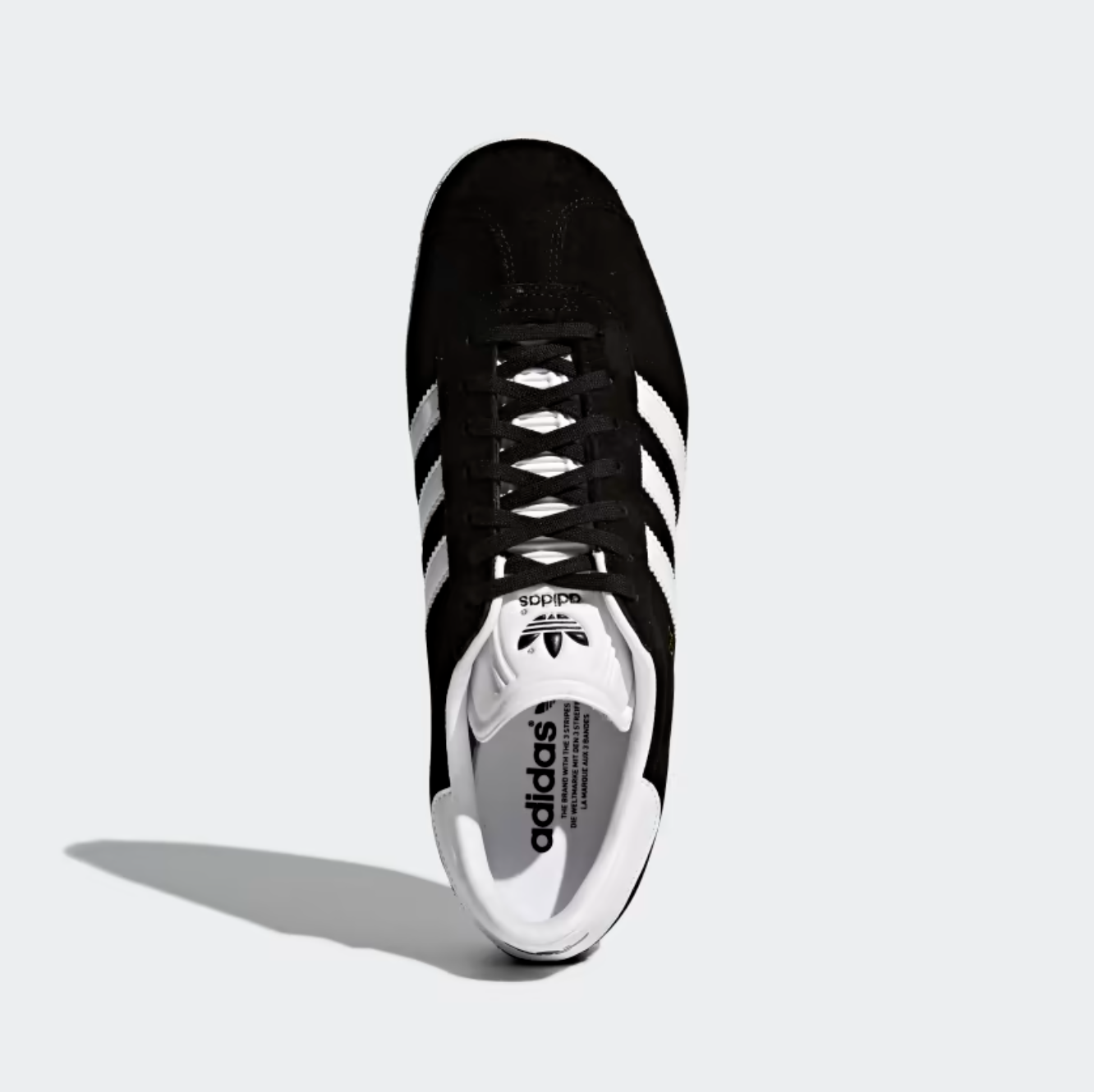 Gazelle adidas black best sale