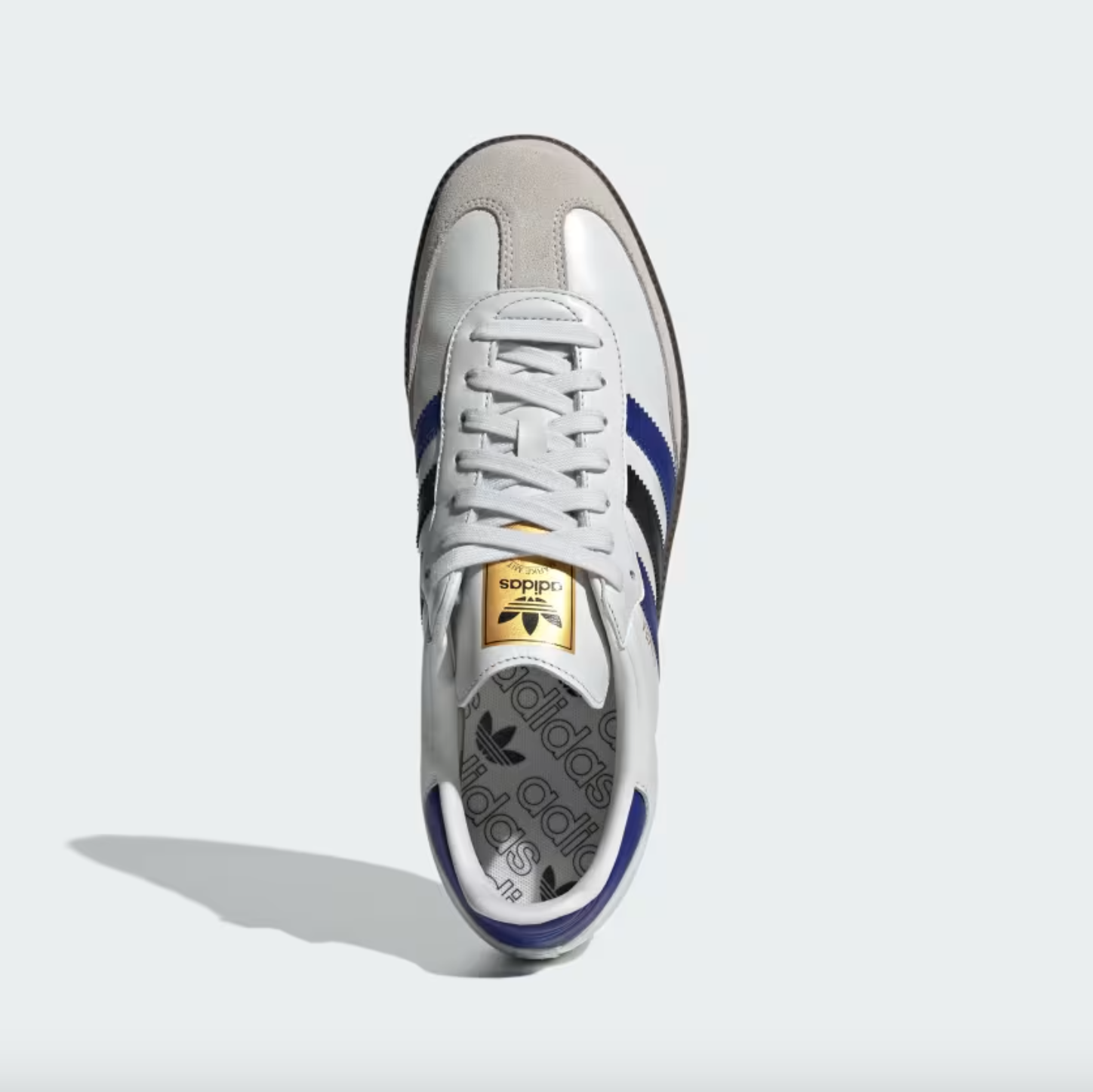 Adidas - Samba OG White/Blue/Gold