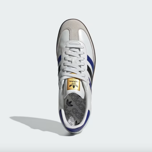 Adidas - Samba OG Crystal White / Active Blue / Matte Gold