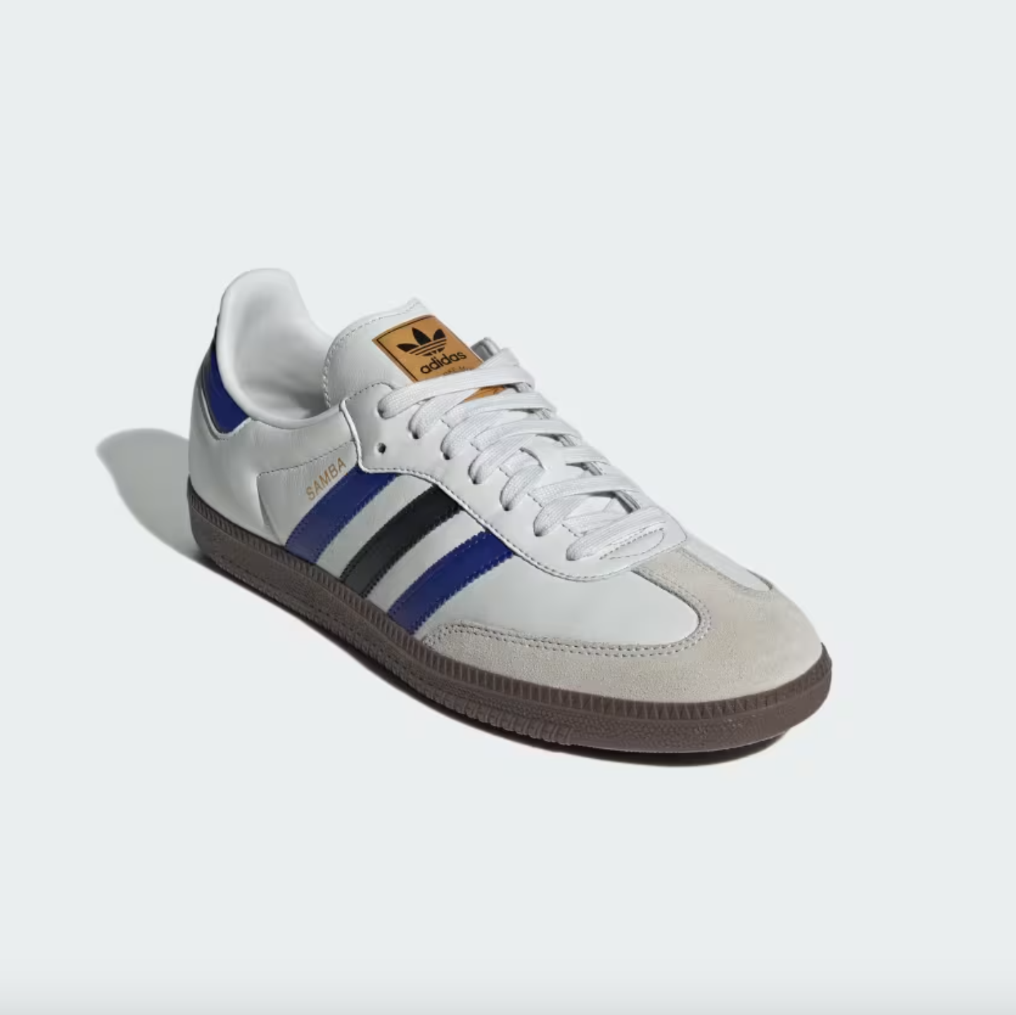 Adidas - Samba OG White/Blue/Gold