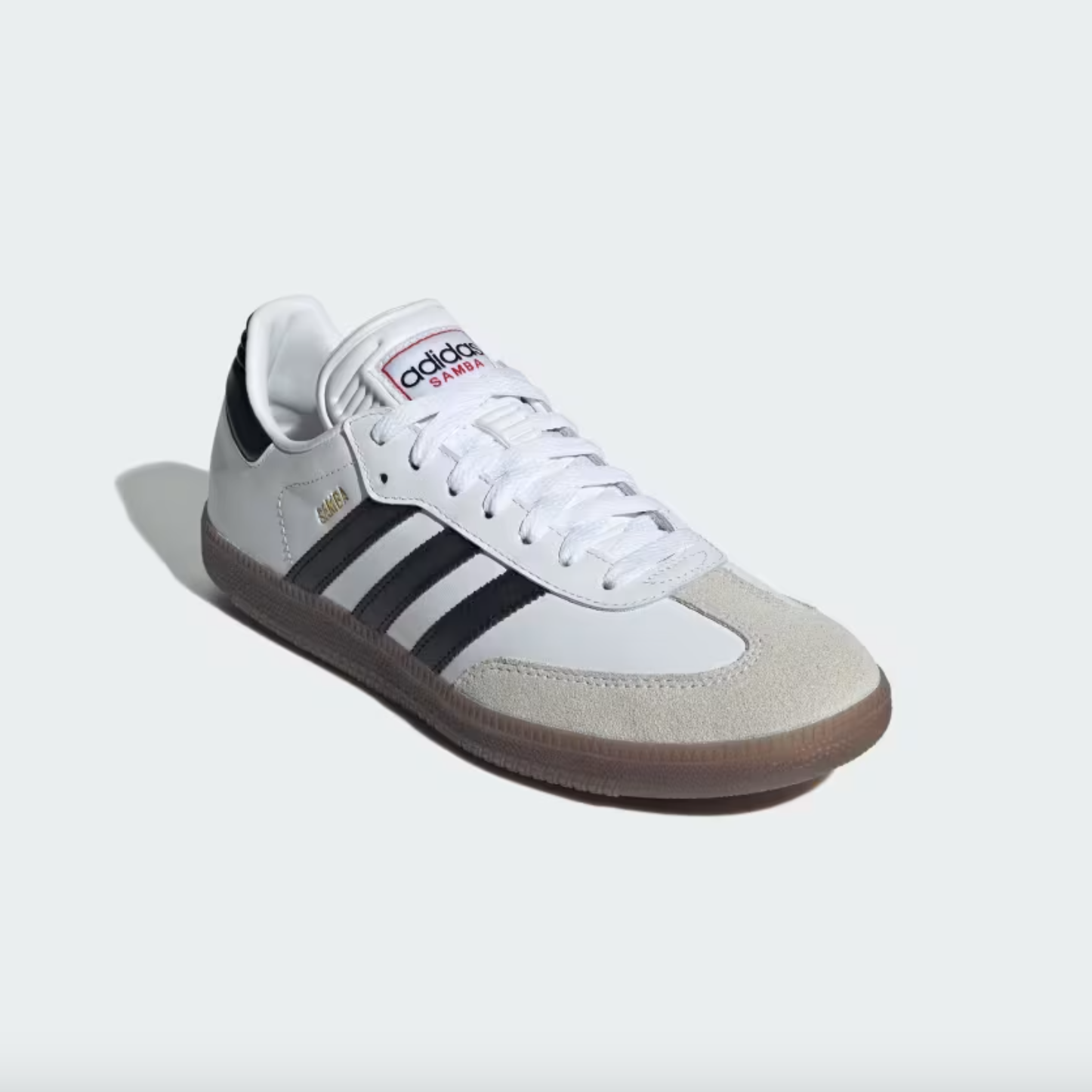 Adidas - Samba Indoor Soccer Shoes White/Black/Gum
