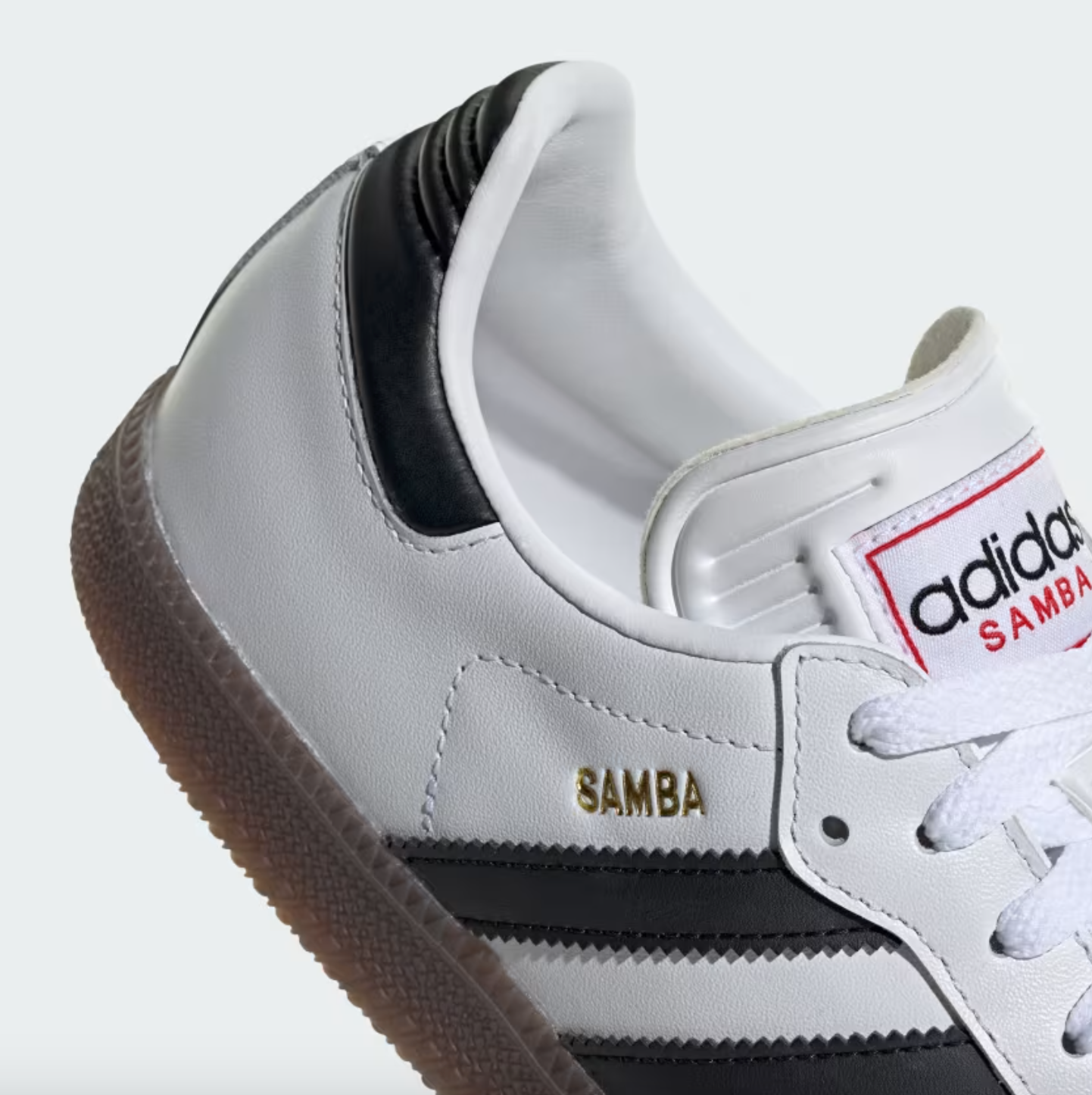 Adidas - Samba Indoor Soccer Shoes White/Black/Gum