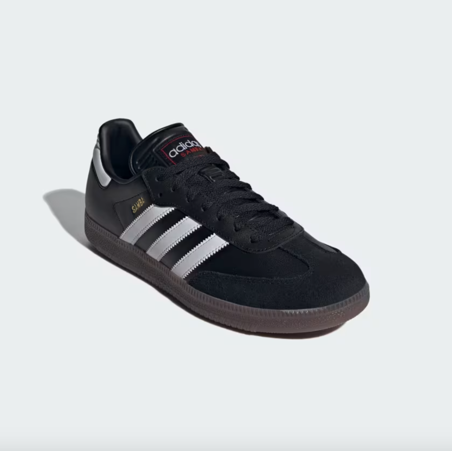 Adidas - Samba Indoor Soccer Shoes Black/White/Gum