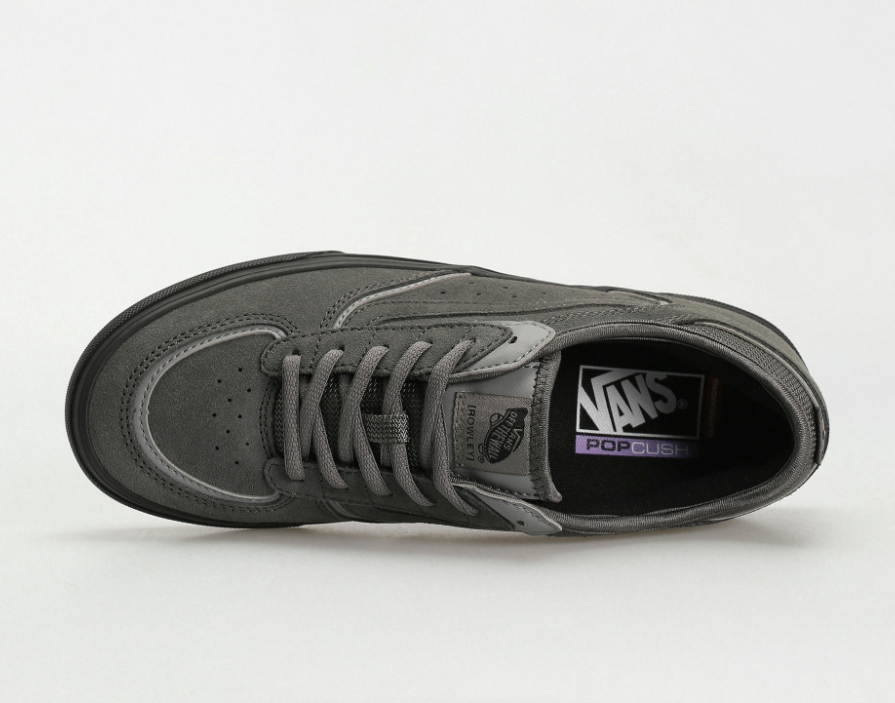 Vans - Skate Rowley Suede Charcoal/Black-3