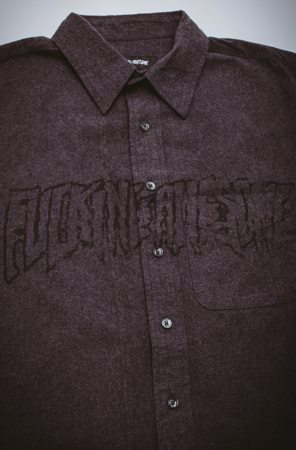 Fucking Awesome - Stamp Logo Chambray Button Up