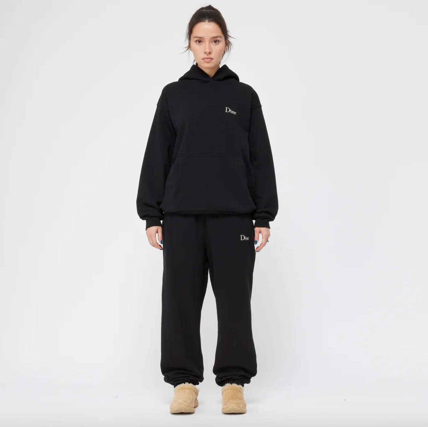Dime - Classic Small Logo Hoodie ~ Black – FLAVOUR '99